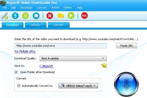 Bigasoft Video Downloader Pro 3 Download 